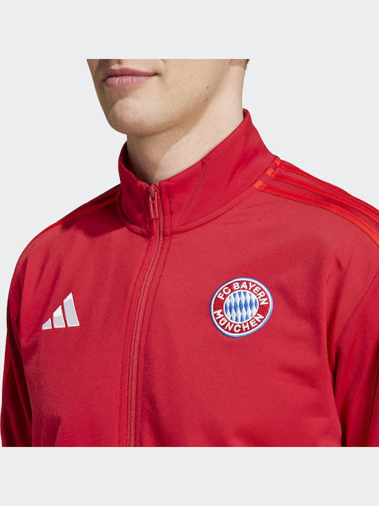 Bayern Munich DNA TT Ανδρική Ζακέτα Κόκκινη