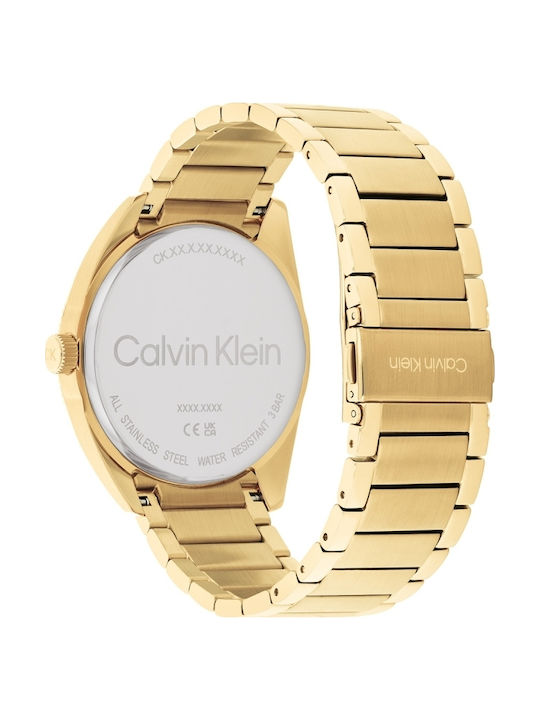 Calvin Klein Progress Ρολόι Μπαταρίας με Μεταλλικό Μπρασελέ Calvin Klein Progress Ρολόι Μπαταρίας με Μεταλλικό Μπρασελέ