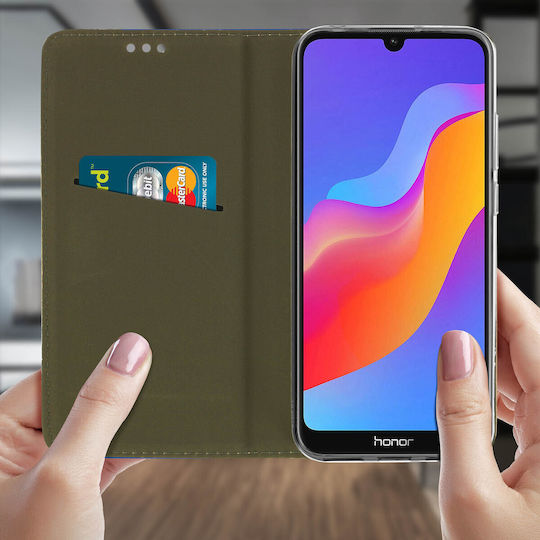 Folio Case Honor 8a Huawei Y6 Y6s Magnetic Cover Card-holder Stand Navy