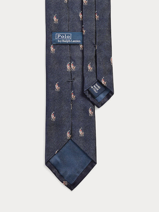 Ralph Lauren Men's Tie Silk in Blue Color