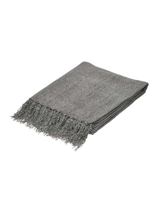 Click Ριχτάρι Διθέσιου Καναπέ Chenille 180x260εκ. Grey