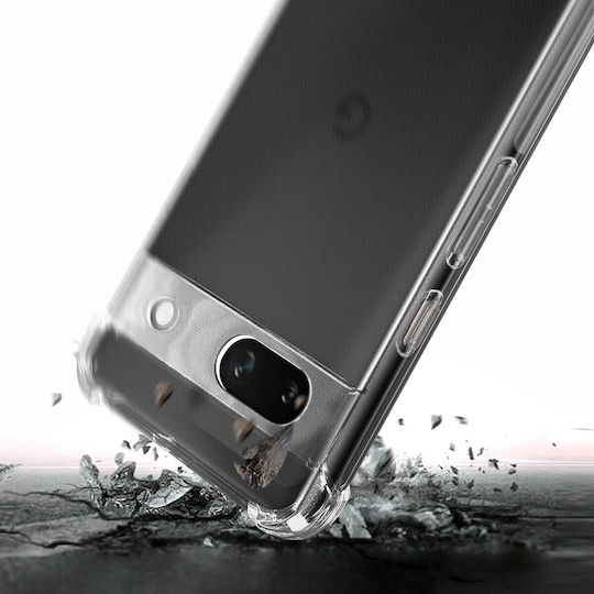 Case Google Pixel 7a Reinforced Corners Shockproof Transparent