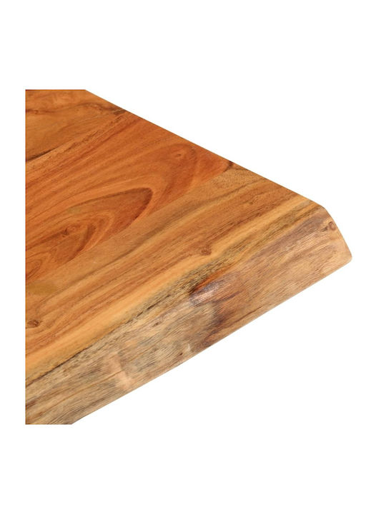 vidaXL Rectangular Table Surface made of Solid Wood Acacia - Brown 40x40x3.8cm 370630 1pcs