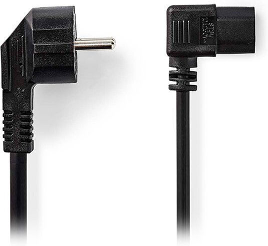 Nedis Schuko - IEC 320 Cable 5m Μαύρο CEGL10020BK50