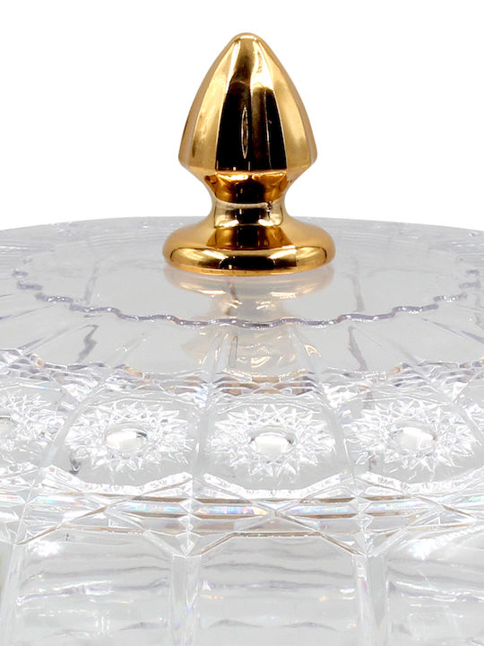 Keskor Cake Stand Transparent 31x31x25cm