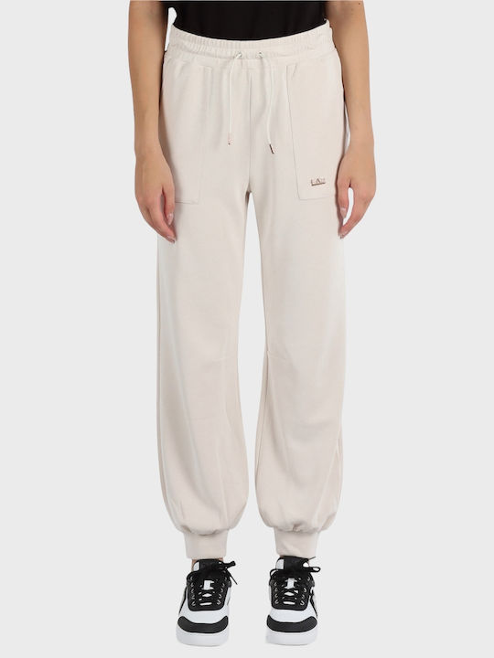 Emporio Armani Damen-Sweatpants CREAM