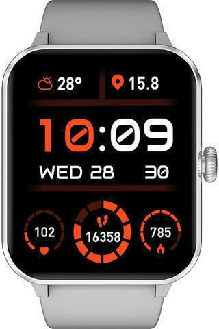 BlackView R50 45mm Smartwatch με Παλμογράφο (Γκρι)