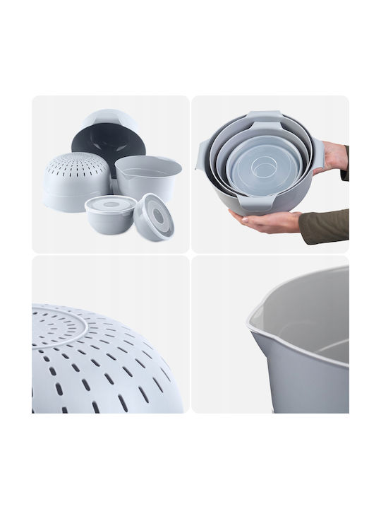 Kadax Lunchbox Kunststoff Gray 7Stück