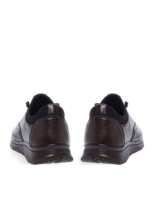 Leder Herren Mokassins in Braun Farbe