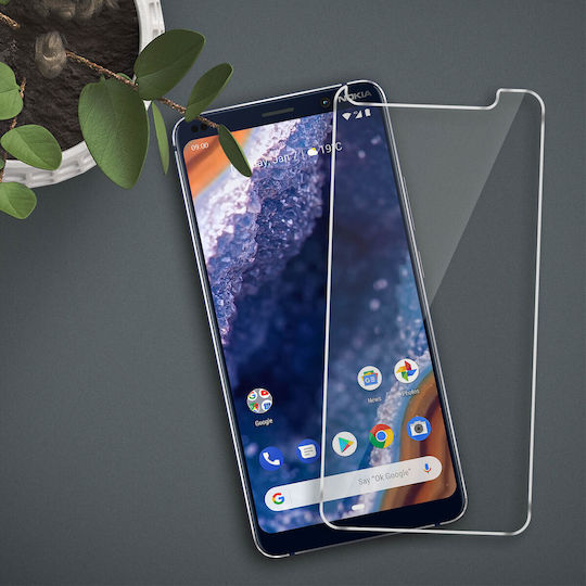 Panzerglas Displayschutz 4smarts Nokia 9 Pureview Fingerabdruckresistent