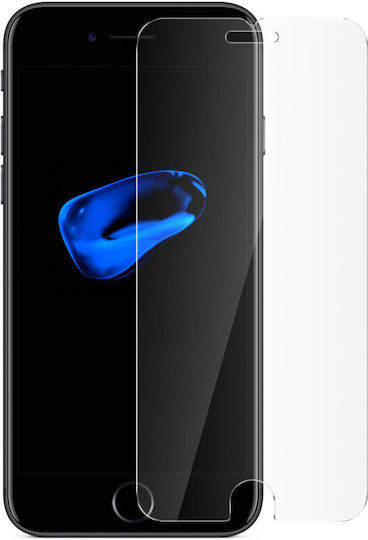 Panzerglas Displayschutzfolie iPhone 7 8 SE 2020 9H Schräg Bigben