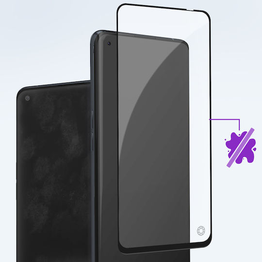 Нечупливо стъкло Oppo Find X5 Pro 9h+ твърдост Force Glass черно