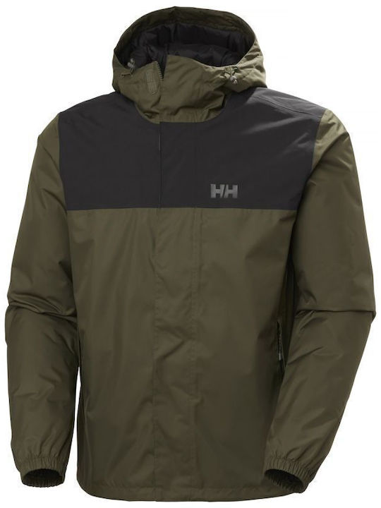Winter Jacket Waterproof Black