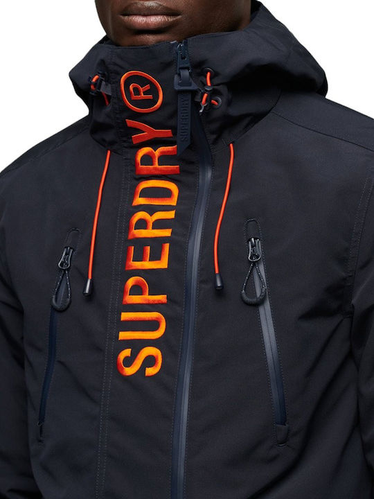 M D2 Sdcd Winter Jacke Winddicht Blue