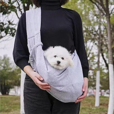 Zola Geantă pentru transport câine până la 8kg Neagră M55xL38xA30cm.