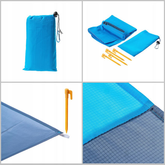 Kadax Bettdecke in Blau Farbe