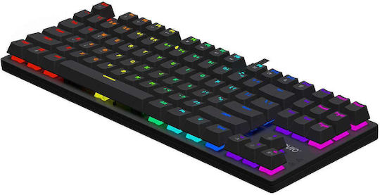 Savio Tempest X2 RGB Gaming Μηχανικό Πληκτρολόγιο Tenkeyless με Outemu Blue διακόπτες και RGB φωτισμό (Αγγλικό US)
