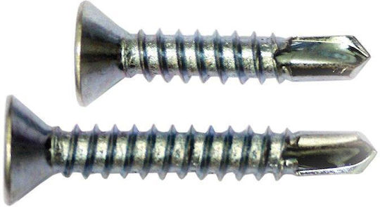 Helix Drilling Screw Square Galvanized with Diameter M4.2 and Length 19mm 1000pcs