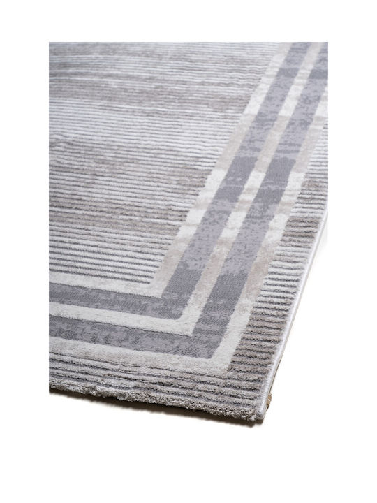 Klonaras Ascot 8305 Rug Rectangular Gray