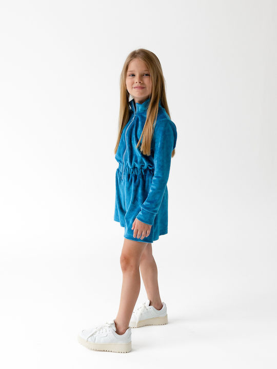 Kids' Fabric Jumpsuit Shorts/Bermudas Petrol