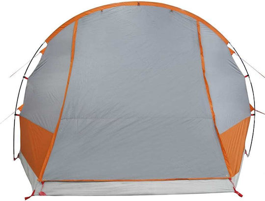 vidaXL Car Camping Tent Grey for 2 People 371x330x211cm
