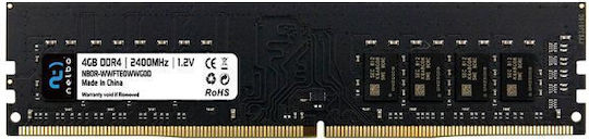 Nelbo DDR4 με Module 1x4GB και Ταχύτητα 2400 για Desktop