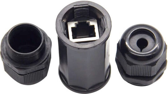 E Zy.Net EZ-RJ45CPL-W1 Fiber Optic Adapter 1pcs