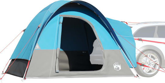 vidaXL Cort Camping Automobil Albastru pentru 4 Persoane 300x300x230cm