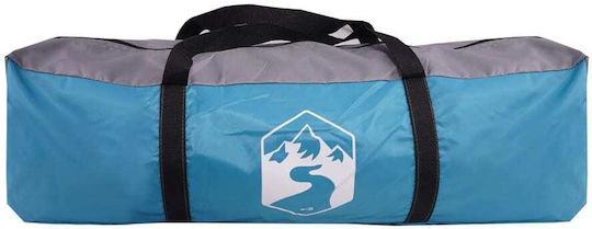 vidaXL Campingzelt Auto Blau Für 2 Personen 371x330x211cm