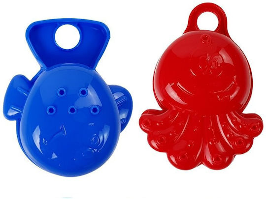 Lean Toys Dolphin Bathing Kit Sea Animals Plastic Waterfall Παιχνίδι Μπάνιου