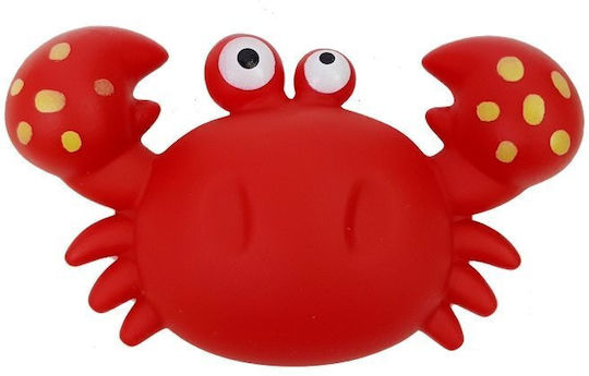 Lean Toys Set For Bathing Aquatic Animals Net Dolphin Crab Jucărie de baie pentru 18++ luni