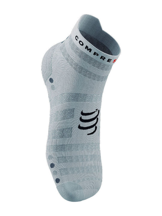Compressport Racing Running Socks Gray 1 Pair