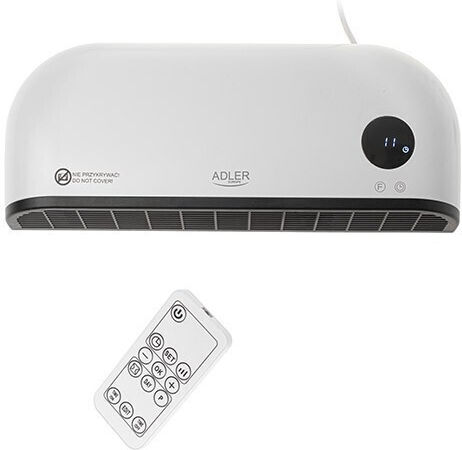 Adler Ceramic Fan Heater Room Floor Alb 2000W