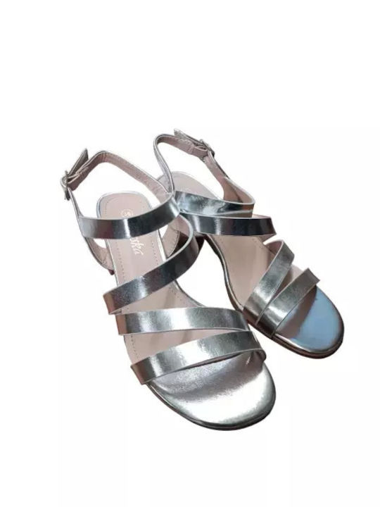 Sandalen Silber
