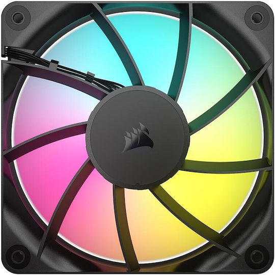 Corsair RS120 Case Fan (2100rpm / 72.8cfm) with ARGB Lighting and 4-Pin PWM Connection 3pcs
