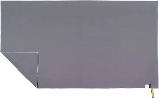 4FIZJO Mikrofasertuch Körper Grau 100x180cm
