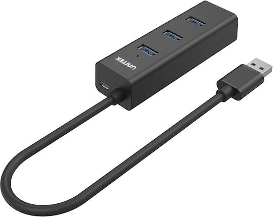 Unitek USB-Hub Mit 4 USB 3.0 Schnittstellen Und USB-A Anschluss