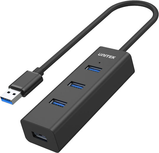 Unitek USB-Hub Mit 4 USB 3.0 Schnittstellen Und USB-A Anschluss