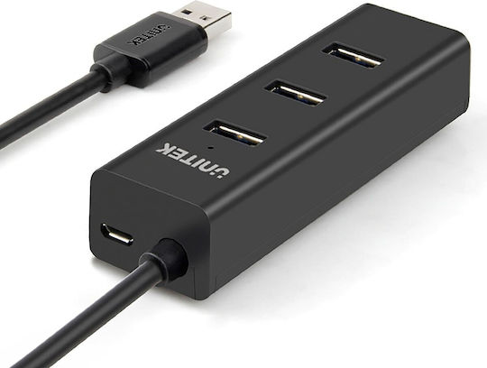 Unitek USB-Hub Mit 4 USB 3.0 Schnittstellen Und USB-A Anschluss