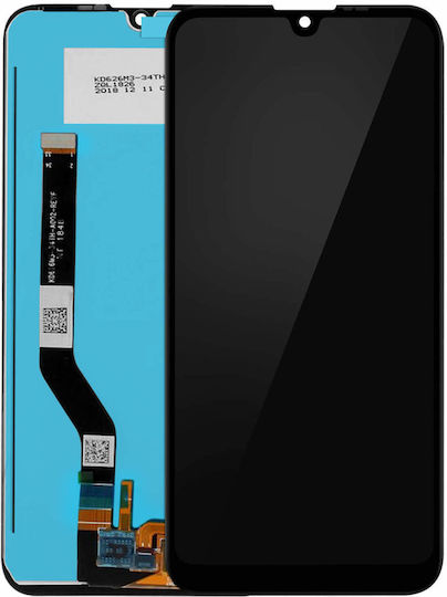 Complete Block Replacement Lcd Touch Screen Digitizer Huawei Y7 2019-black