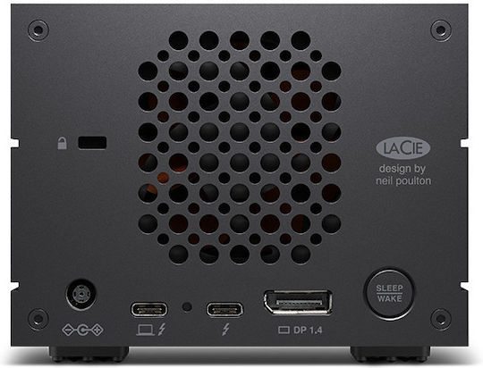Lacie 2big Dock Thunderbolt 3 / USB 3.1 External Multi-Bay HDD 16TB Black