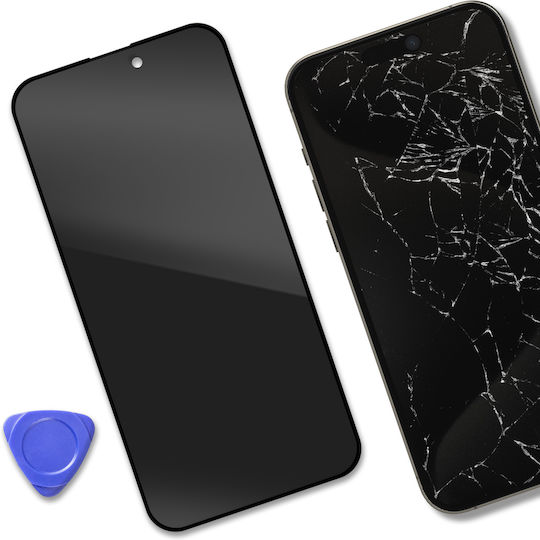 Clappio LCD Display + Touchscreen iPhone 15 Pro Max OEM OLED Display Schwarz