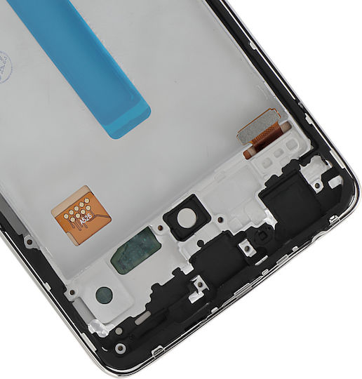 Clappio Bildschirm + Rahmen Galaxy A52 In-Cell Qualität Weiß