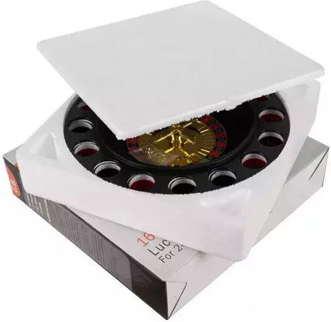 Roulette Party Glasses Set of 16pcs