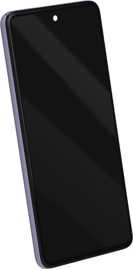 Clappio Bildschirm + Rahmen Galaxy A52s OLED Qualität Lila