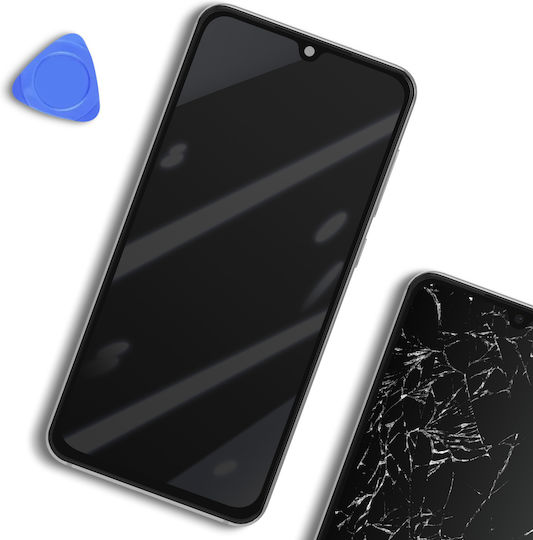 Xiaomi Bildschirm + Rahmen Mi 9 Lite Vollblock Original Bildschirm Weiß