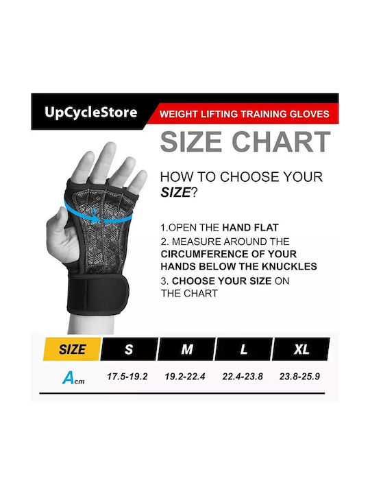 UpCycleStore Men's Gym Gloves