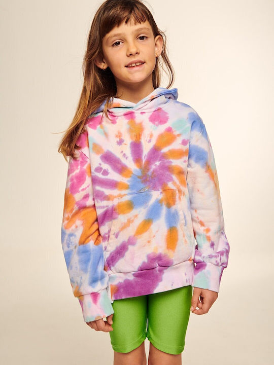 Kids Legging Cycling Short Lime Amaryllis Shiny