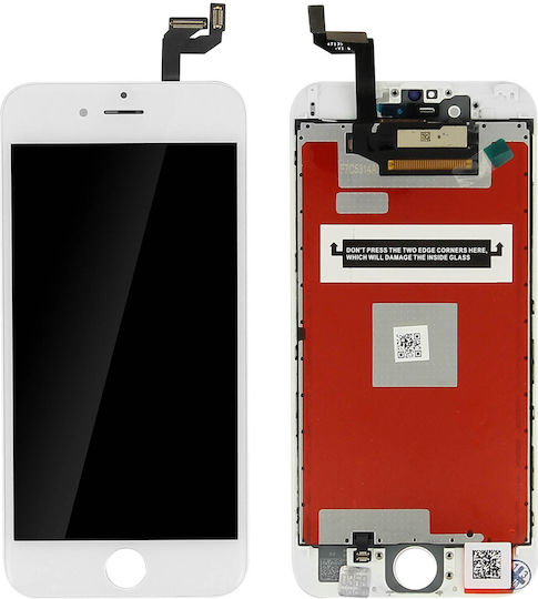 Avizar Lcd Display + Touchscreen Iphone 6s Compatible White