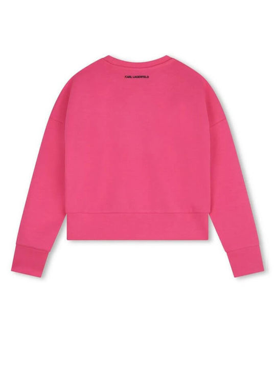 Karl Lagerfeld Kids Blouse Long Sleeve Pink